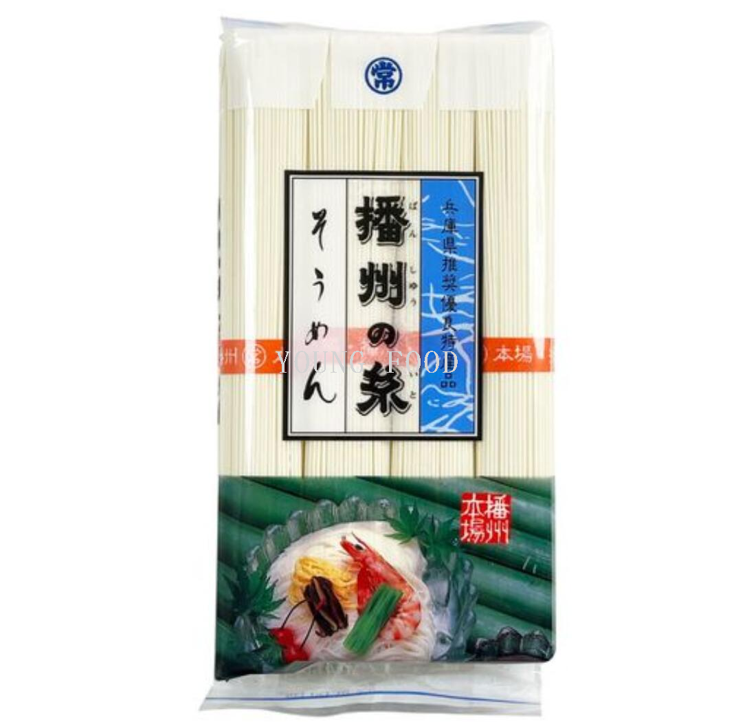 包邮日本进口主食面条播州细素面（挂面）800g冷面麦面优质食品详情3