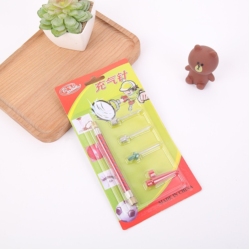 篮球气球打气筒球针套装  老式打气筒配件 充气筒气针 通用万能针详情图1