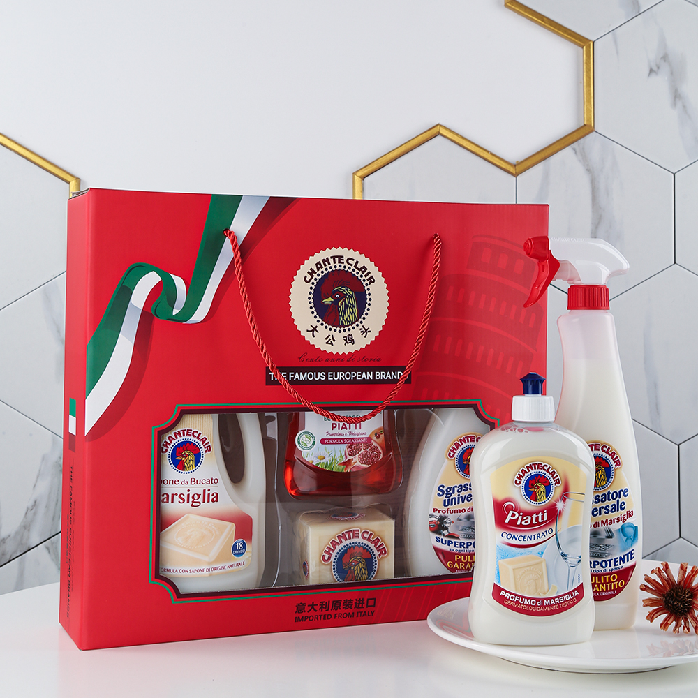 意大利  大公鸡管家  四件套  家用清洁详情图3