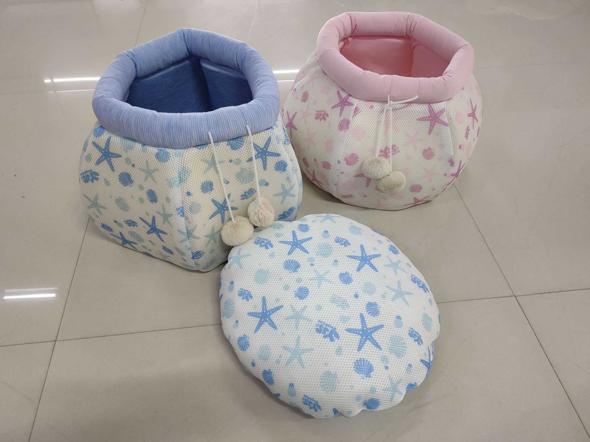 新款凉感冰丝猫窝狗狗泰迪贵宾柯基等小型犬幼年小猫咪宠物窝垫厂家直销详情图7