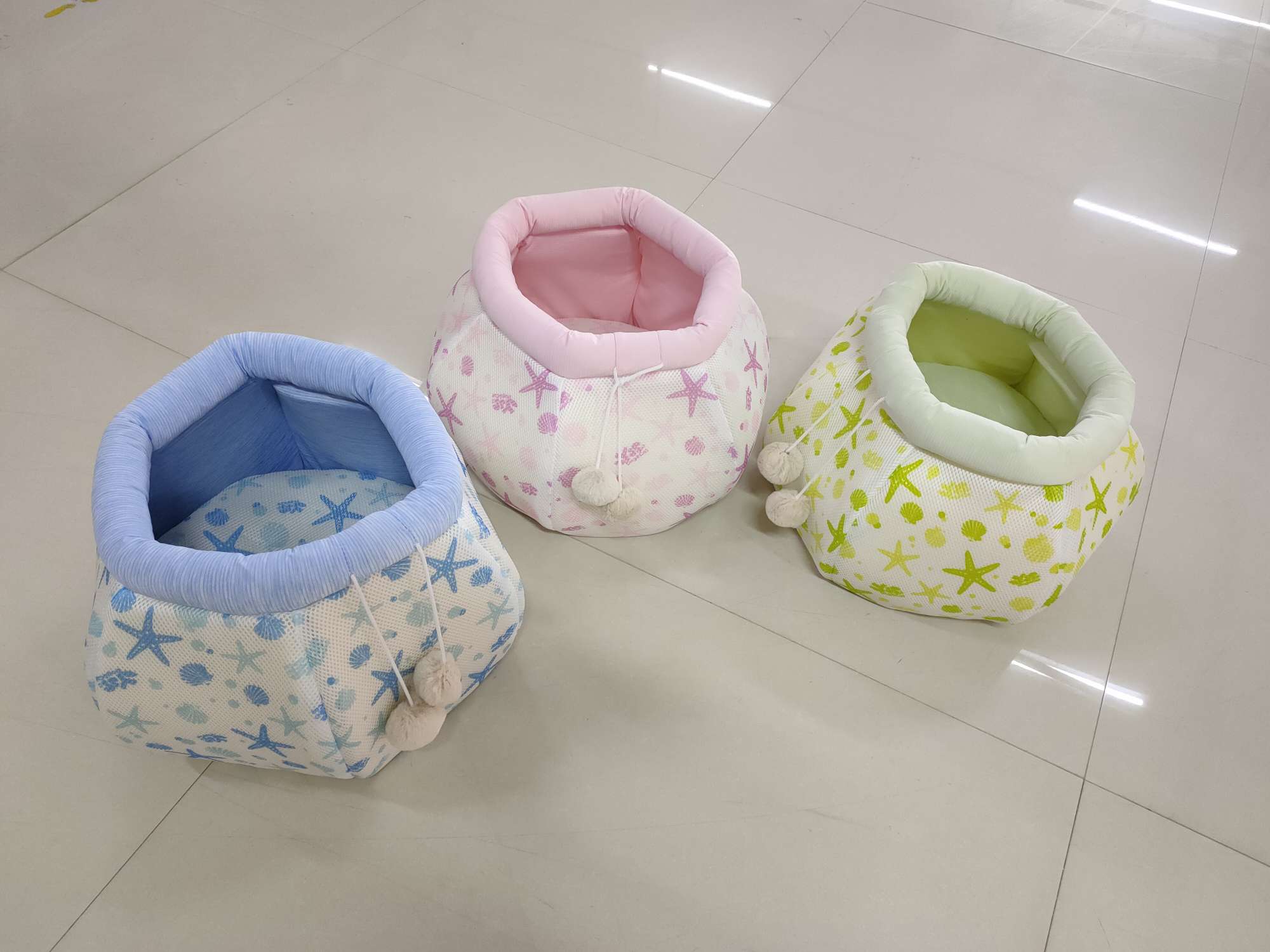 新款凉感冰丝猫窝狗狗泰迪贵宾柯基等小型犬幼年小猫咪宠物窝垫厂家直销详情图1