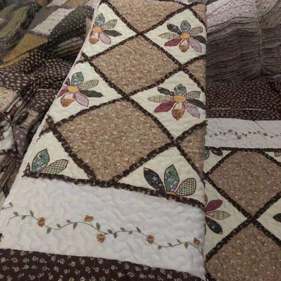 绗缝被1.8*2.2➕一个50*70枕头处理⑦详情图1