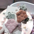 摩登女孩 秋冬款草莓儿童压夹 单款2色混 20个起批 不包邮详情图4
