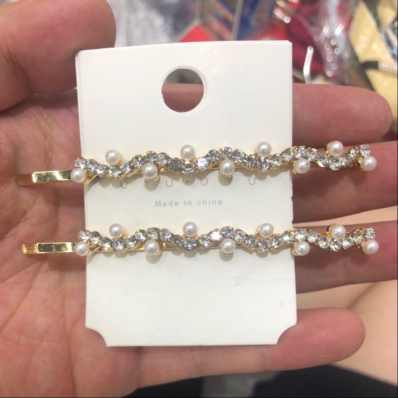 韩国 合金 爱心 发夹 美丽 人鱼发夹1124详情图1