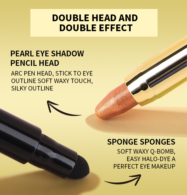 厂家直销abz多色双头眼影棒携带方便 一笔勾勒立体眼妆详情4