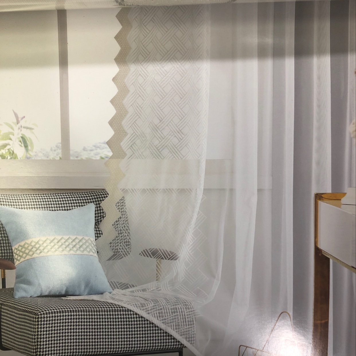 窗帘 成品 客厅  卧室遮光隔热详情图1