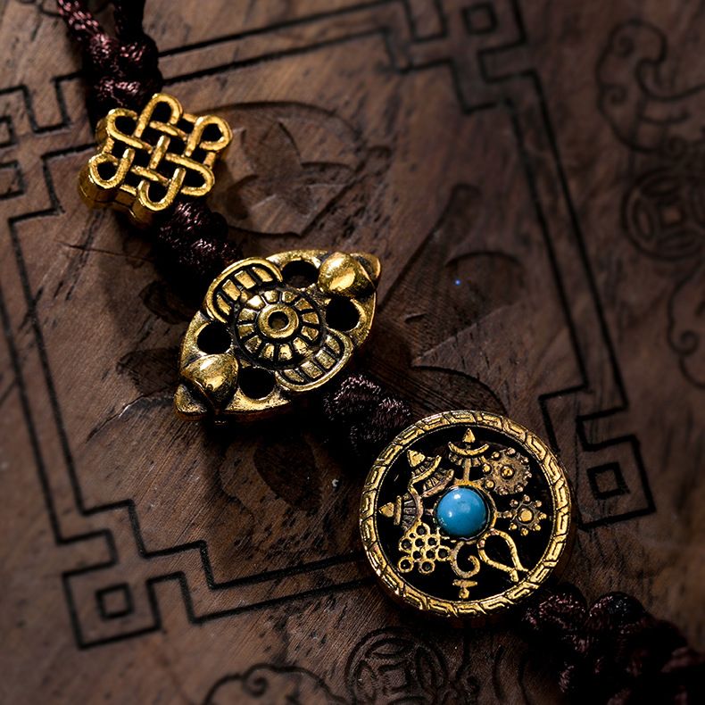 民族风饰品配件挂件 汽车内饰车挂 宗教法器腰牌 跨境货源批发详情图4