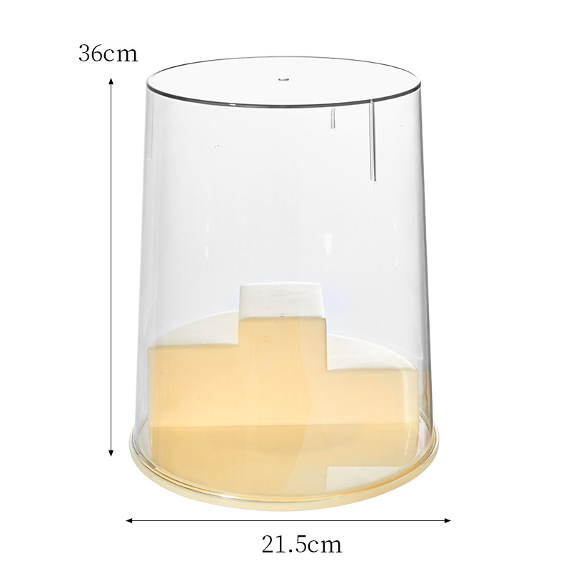 y125-8039盲盒收纳展示架展示盒公仔玩偶小摆件亚克力透明防尘柜详情图5