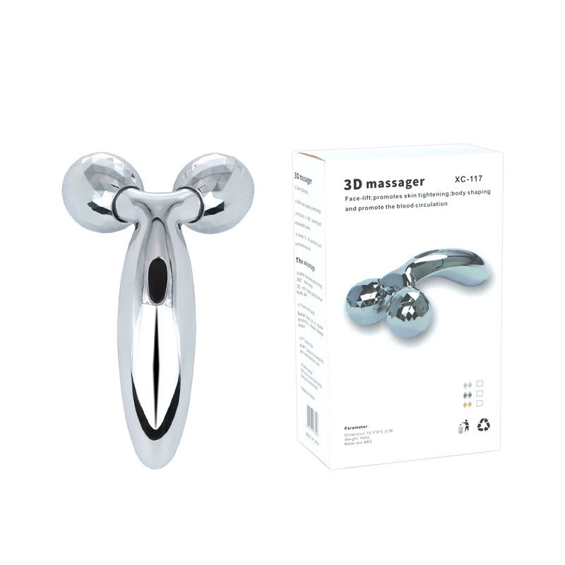 手动提拉面部按摩仪 塑胶3d滚轮式按摩器 塑形紧肤器按摩仪厂家详情图2