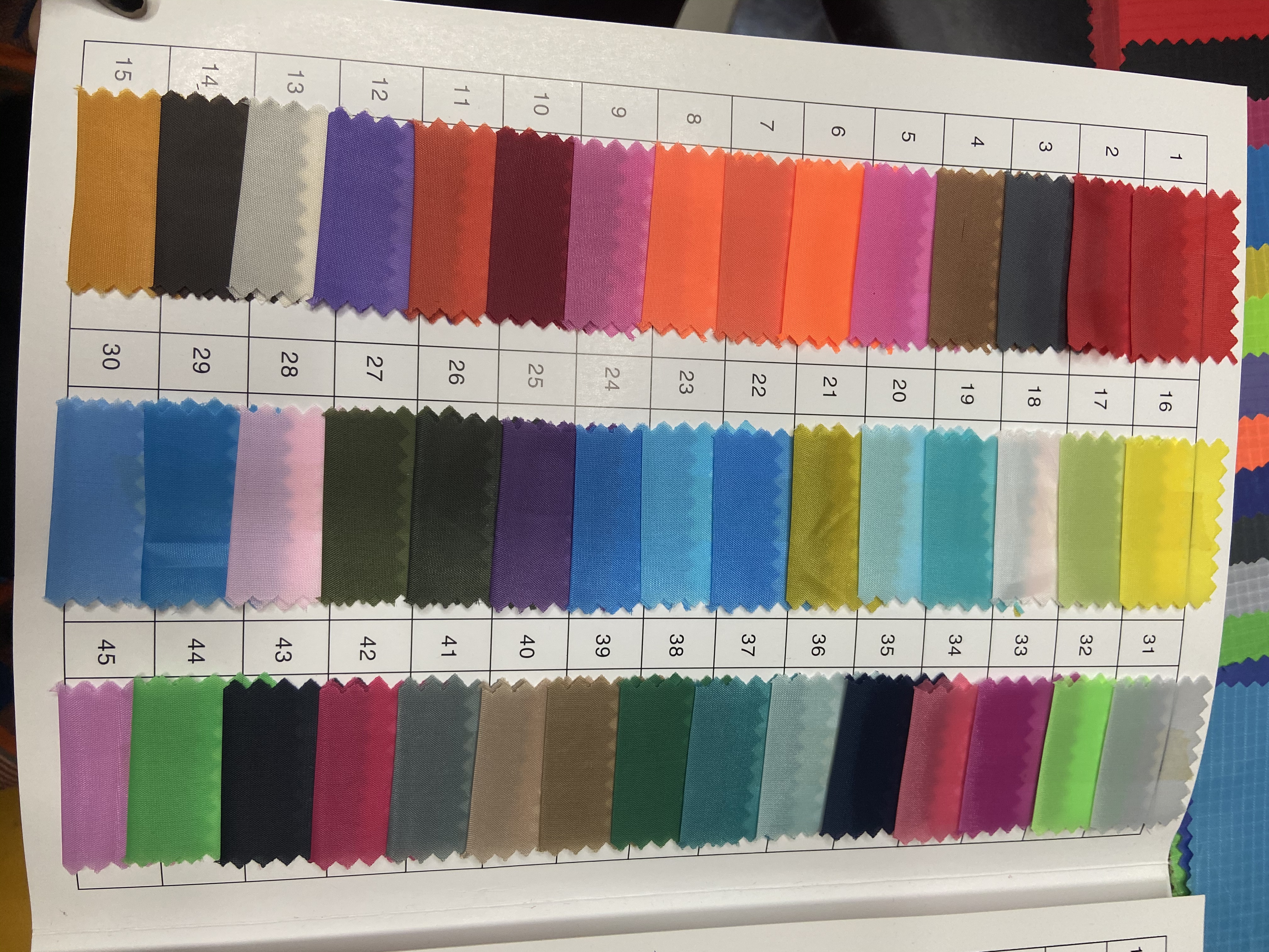 黑色190t涤塔夫布料经典耐用装饰品工艺品头饰服装面料多色可选详情图3