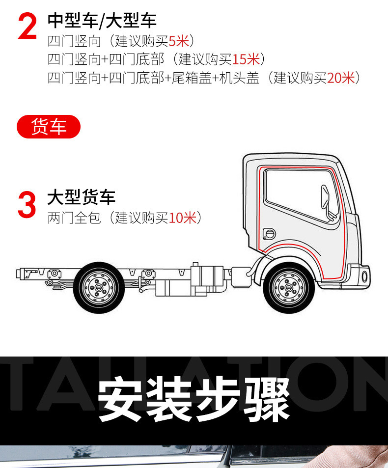 门防撞条pvcu型装饰胶条骨架包边条密封条汽车防撞条装饰条详情10