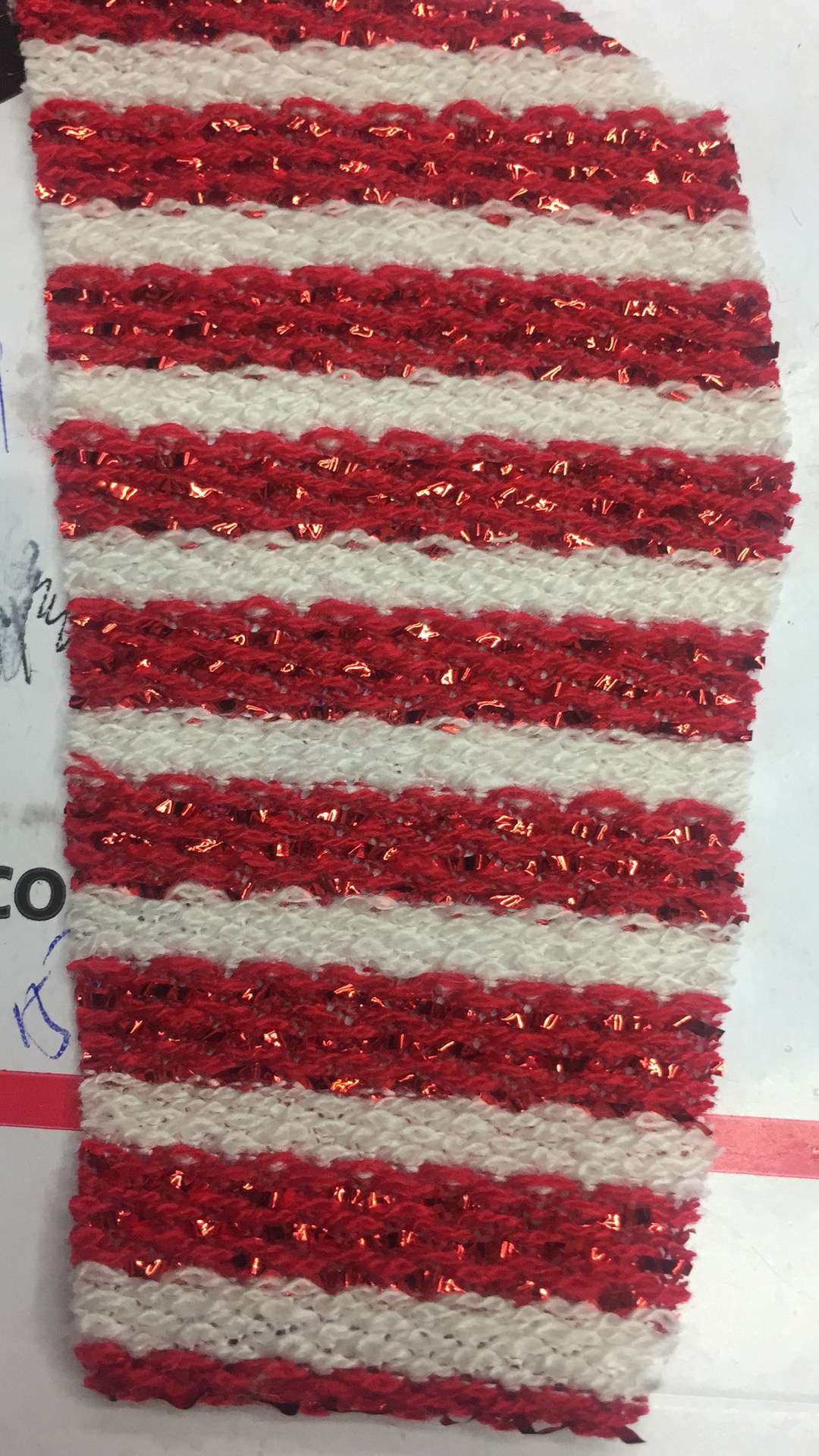 红白条亮丝详情图1