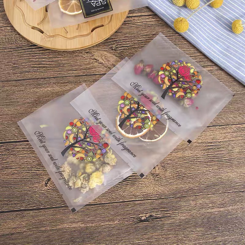28,水果茶,花茶包装袋 加厚磨砂机封袋 饼干袋 diy食品包装袋烘焙包装4详情图1