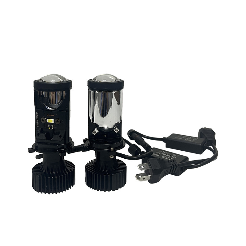 厂家直供新款y6d透镜汽车摩托车通用led大灯 鱼眼双光左右批发详情图2