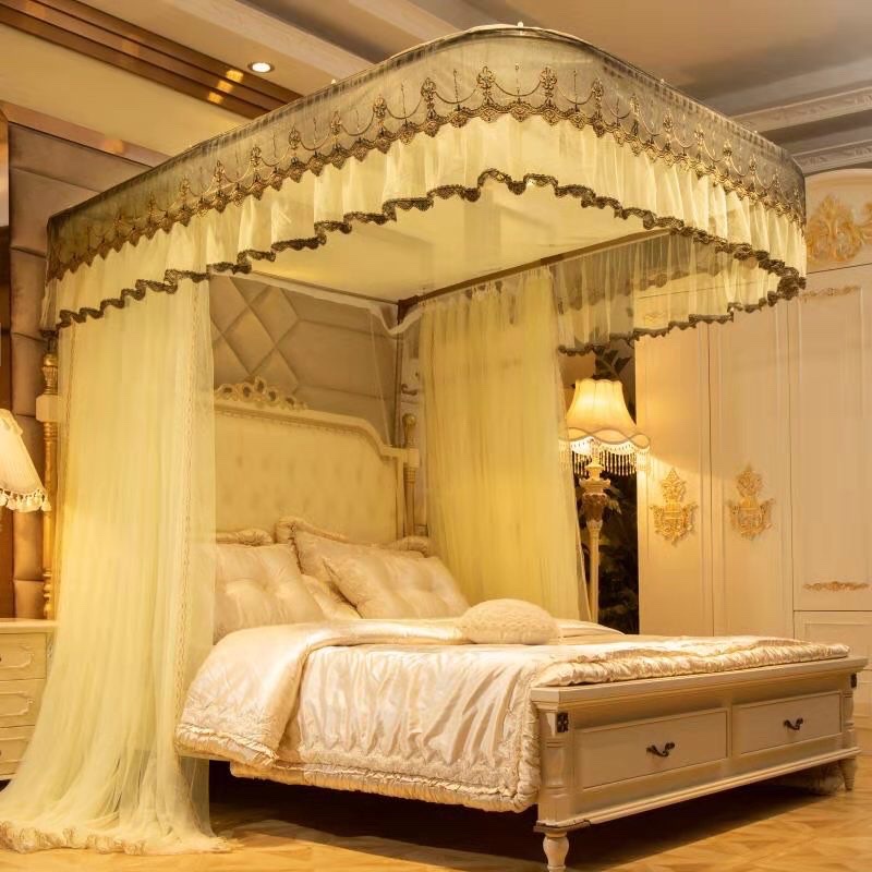 厂家直销蚊帐床帘防摔蚊帐便携式遮光透气蚊帐防蚊防虫蚊帐详情图1