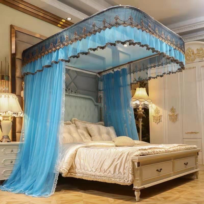 厂家直销蚊帐床帘防摔蚊帐便携式遮光透气防蚊防虫蚊帐详情图1