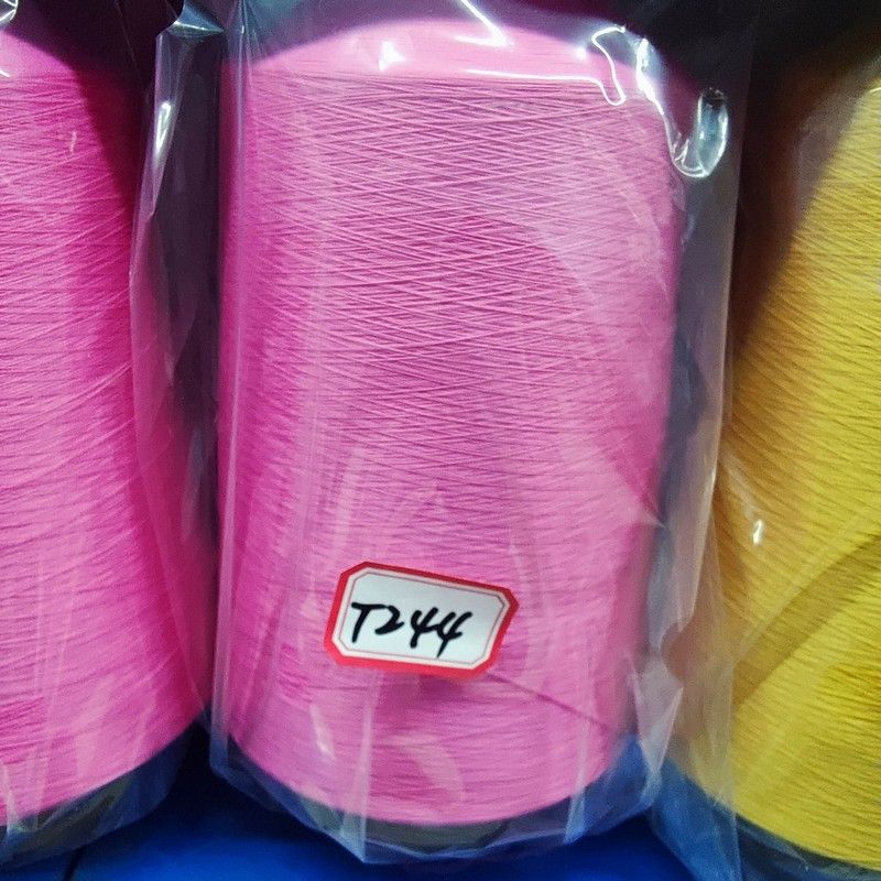 义彩化纤 弹力丝 纱线胚纱 缝纫线 有色锦纶高弹丝  锦纶弹力丝锦纶丝服装详情图1