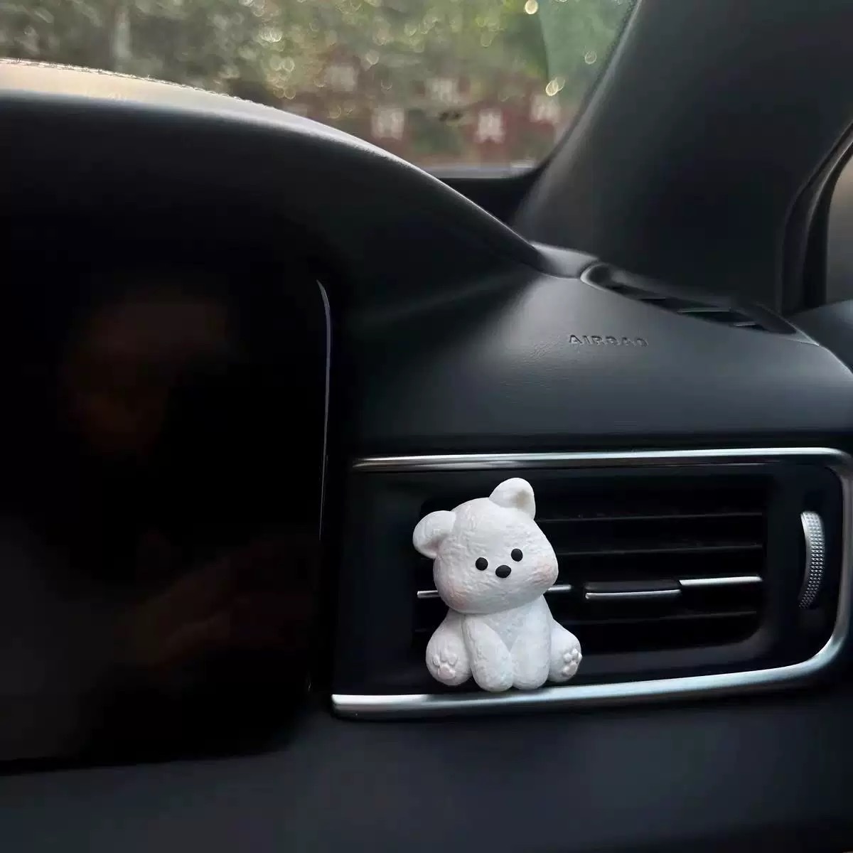 车载香薰香水可爱小狗汽车内饰挂件摆件装饰用品空调出风口扩香石详情图3