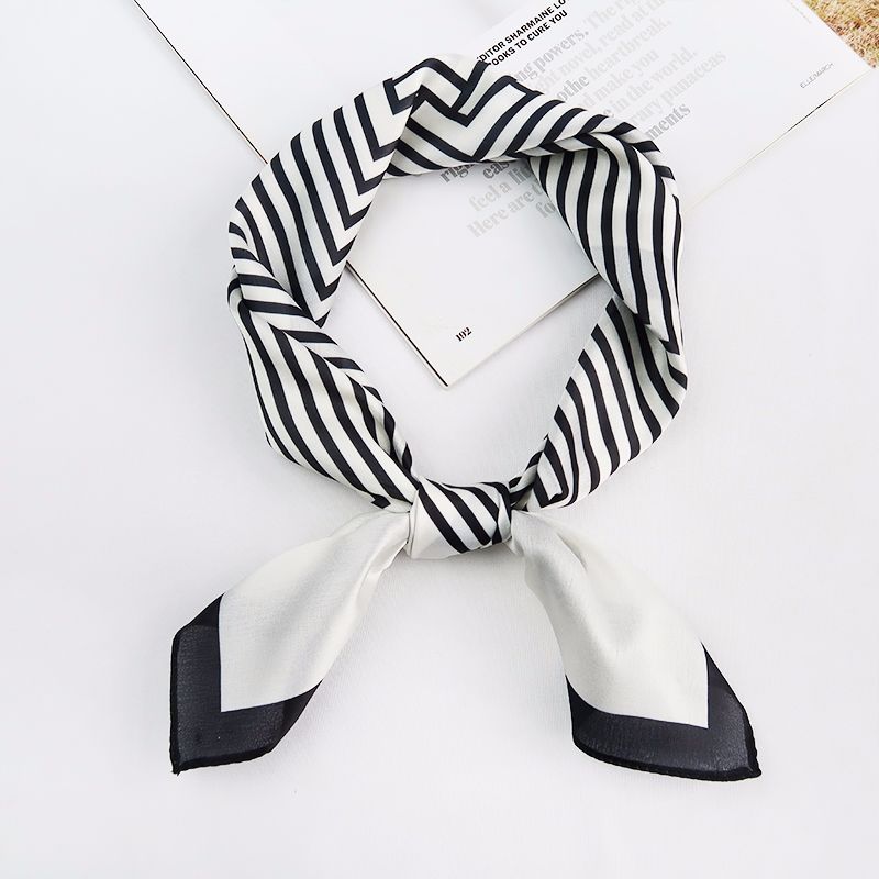 一件代发柳岸围巾新丝缎58小方巾厂家直销详情6