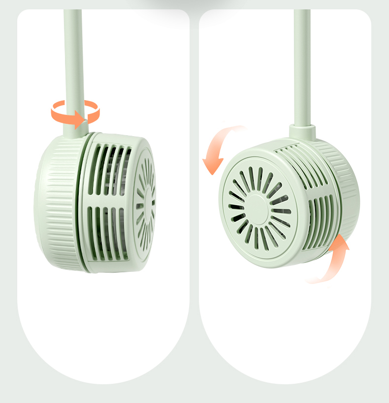 国潮风口袋挂脖风扇 无叶小风扇 手持便携随充电学生迷你电风扇详情11