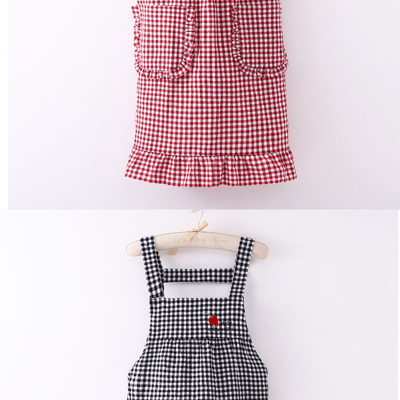 韩版背带式围裙厨房家用可爱双肩围腰柔软耐磨洋气上班防污工作服详情10