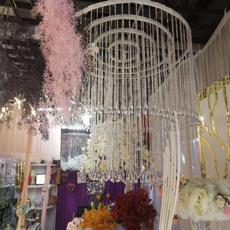 圆形吊顶水晶大吊灯10圈婚庆道具热销婚礼必备大礼堂详情图3