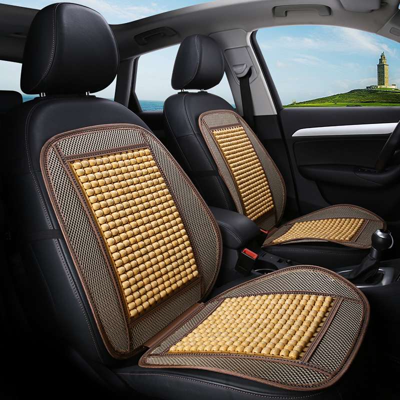 汽车木珠坐垫 汽车靠垫汽车坐垫腰垫详情图1