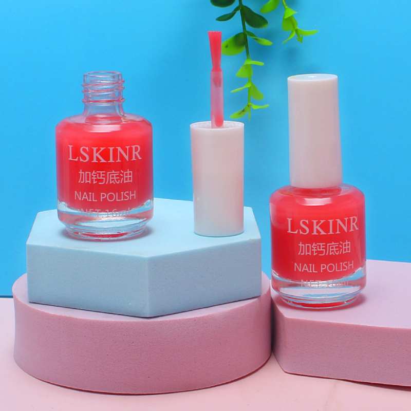 指甲油加钙底油透明亮油护理营养液保护提亮指甲套装营养油护甲油详情图3