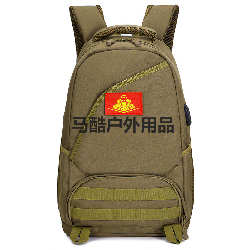 【ce rohs证书】户外运动战术骑行登山背包usb军事迷彩双肩包详情图2