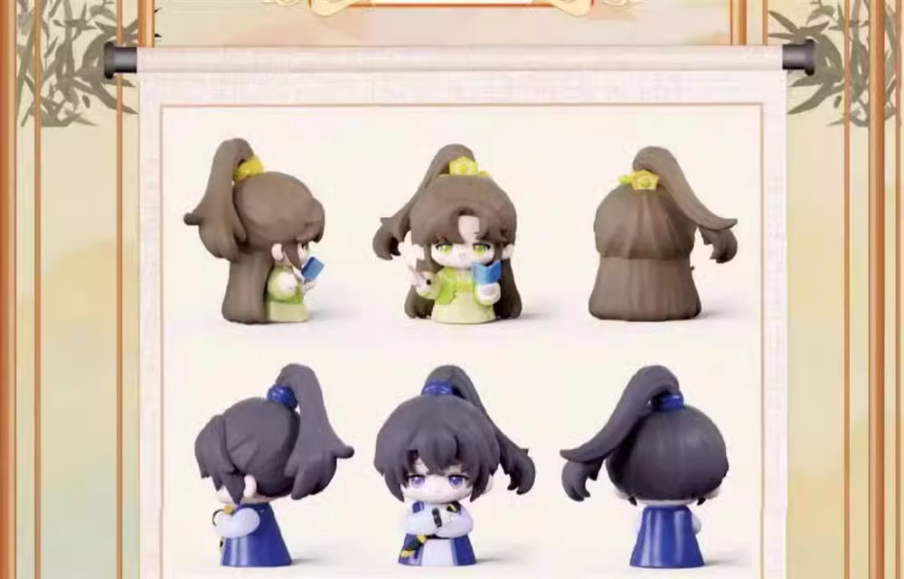 正版麦乐微笔 dm笔记古风系列盲盒 第二弹可爱动漫周边设计公仔桌面手办摆件礼物详情19