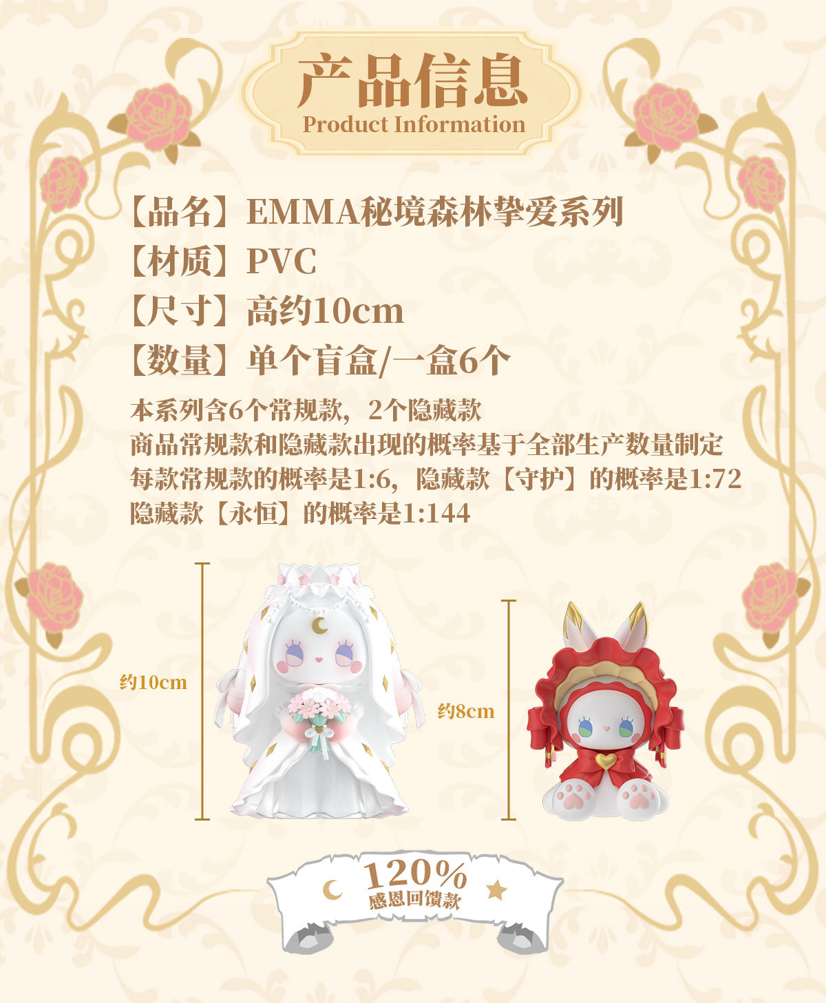 秘境森林 emma花园挚爱系列 盲盒手办摆件婚礼可爱少女心女孩礼物详情3