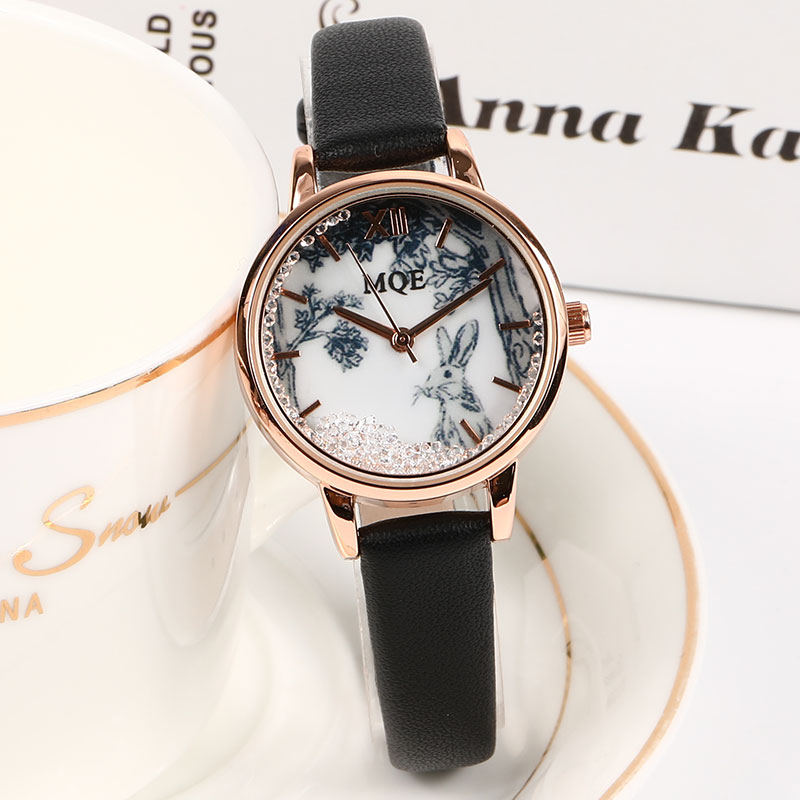 成人机械表女士中国风文艺简约百搭ins森系复古女表韩版学生潮流气质手表详情图3