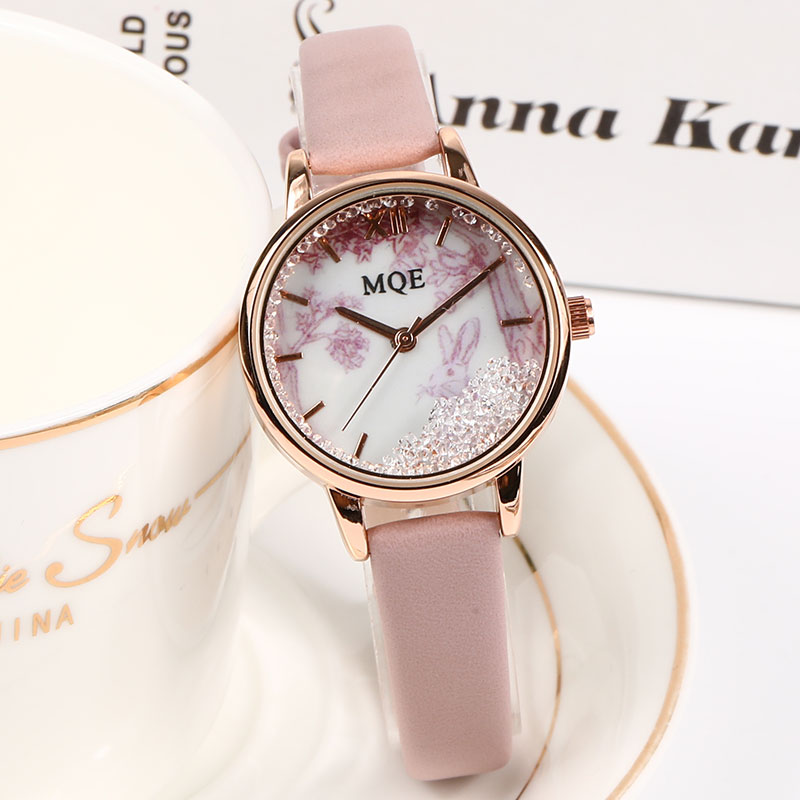 成人机械表女士中国风文艺简约百搭ins森系复古女表韩版学生潮流气质手表详情图2