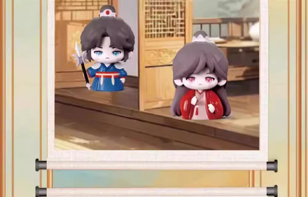 正版麦乐微笔 dm笔记古风系列盲盒 第二弹可爱动漫周边设计公仔桌面手办摆件礼物详情16