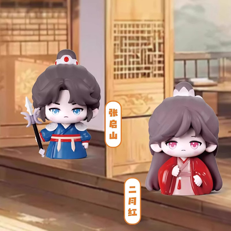 正版麦乐微笔 dm笔记古风系列盲盒 第二弹可爱动漫周边设计公仔桌面手办摆件礼物详情图4