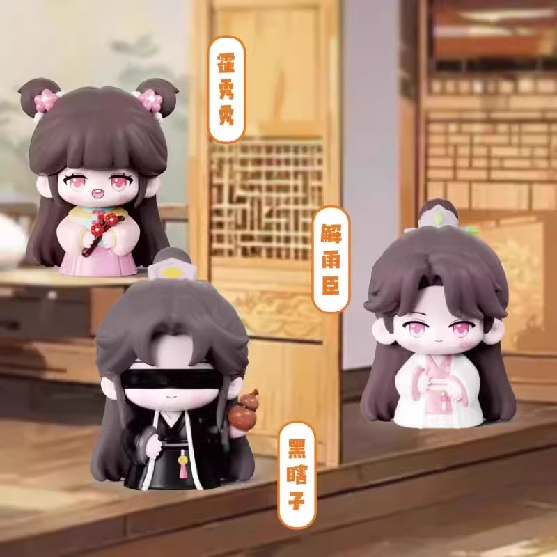 正版麦乐微笔 dm笔记古风系列盲盒 第二弹可爱动漫周边设计公仔桌面手办摆件礼物详情图3