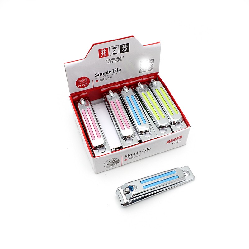 强人625r指甲钳 地摊货源指甲剪刀 井之梦超市货源2元店批发 男士指甲剪修甲带指甲锉详情图2