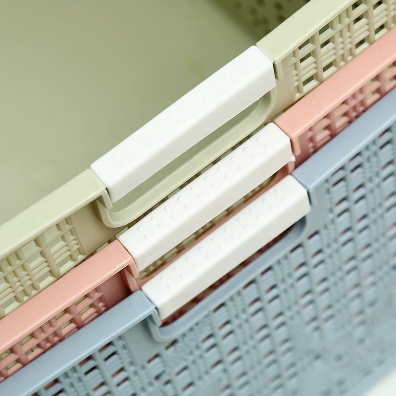 大号镂空玩具收纳篮学校整理置物篮家居换洗衣服收纳筐厂家批发详情图2