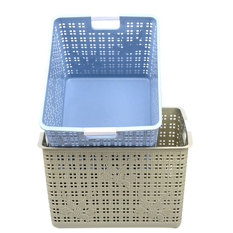 大号镂空玩具收纳篮学校整理置物篮家居换洗衣服收纳筐厂家批发详情4