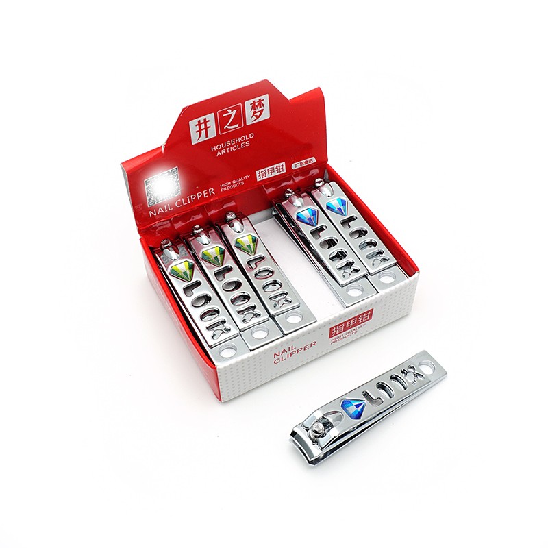 强人625r指甲钳 地摊货源指甲剪刀 井之梦超市货源2元店批发 男士指甲剪修甲带指甲锉详情图1