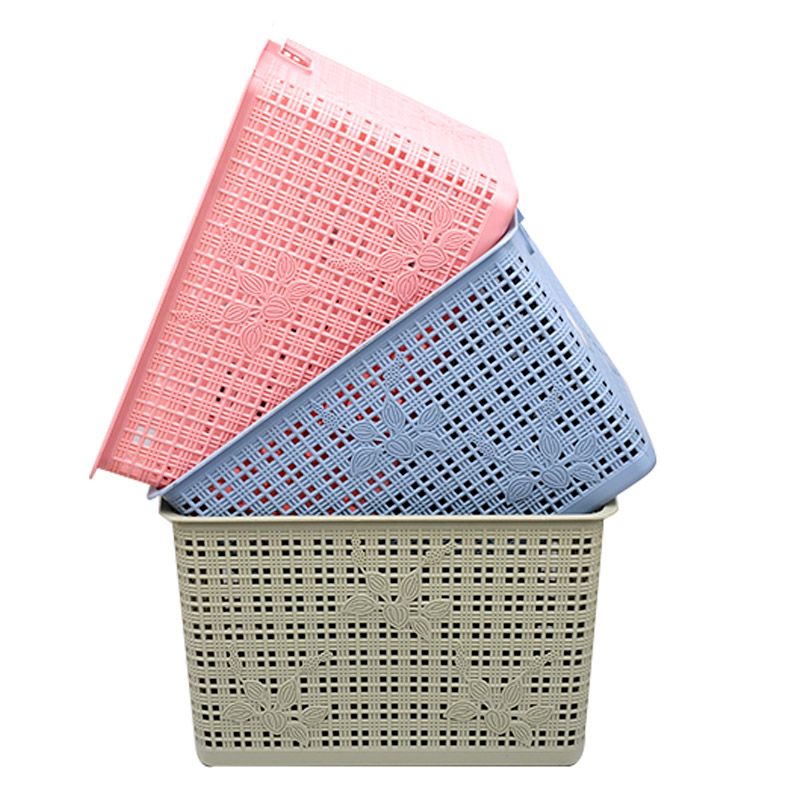 大号镂空玩具收纳篮学校整理置物篮家居换洗衣服收纳筐厂家批发详情图5