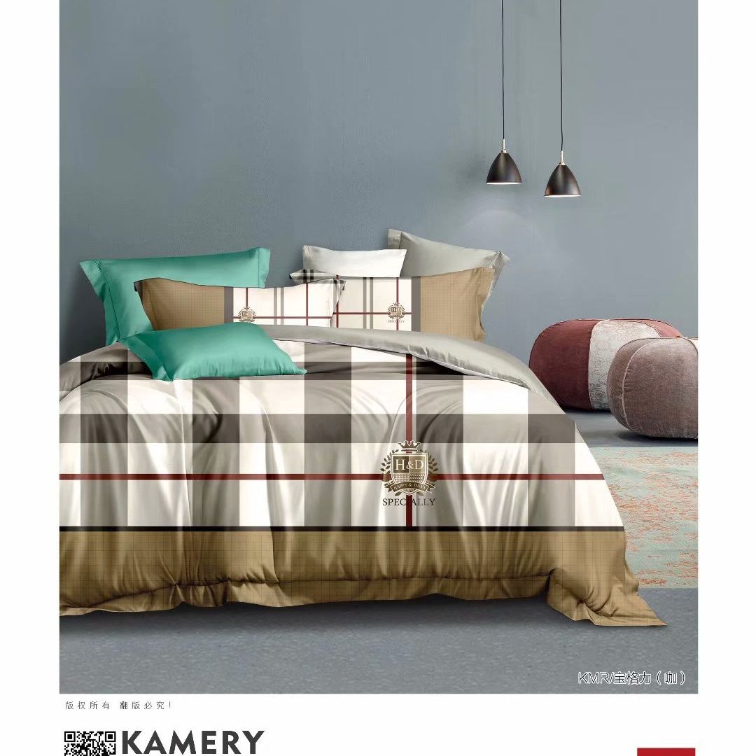 批发零售纯棉全棉学生宿舍家居四件套床单被套枕套详情1