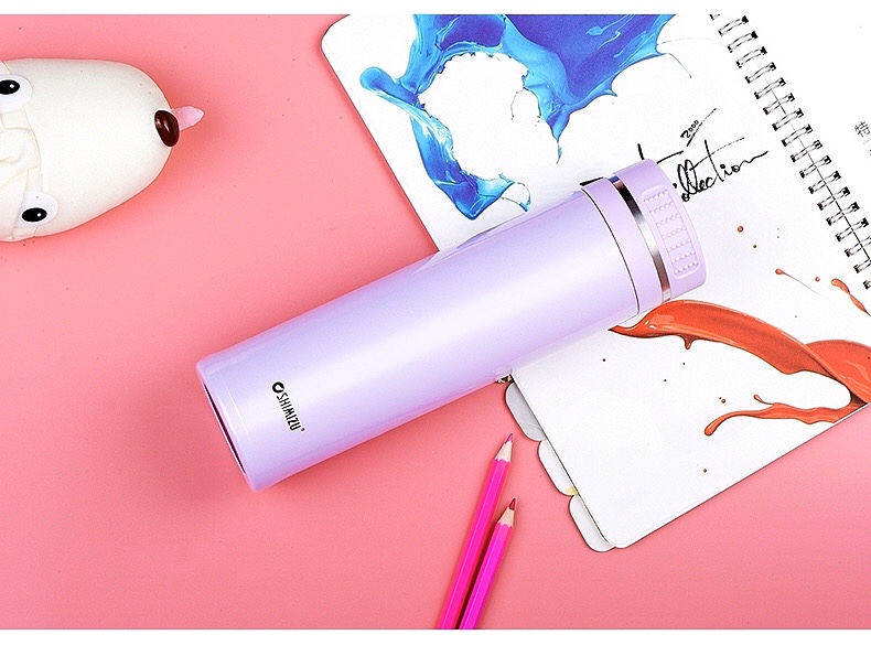 上海清水sm-6771-048 480ml 304男女士士泡茶杯小新学生便携直身杯保温杯详情图10