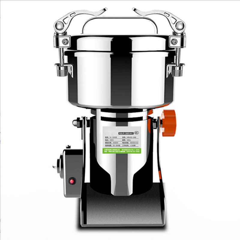 1500g超大容量粉碎机不锈钢铝合金卡扣款系列3斤破碎机详情图4
