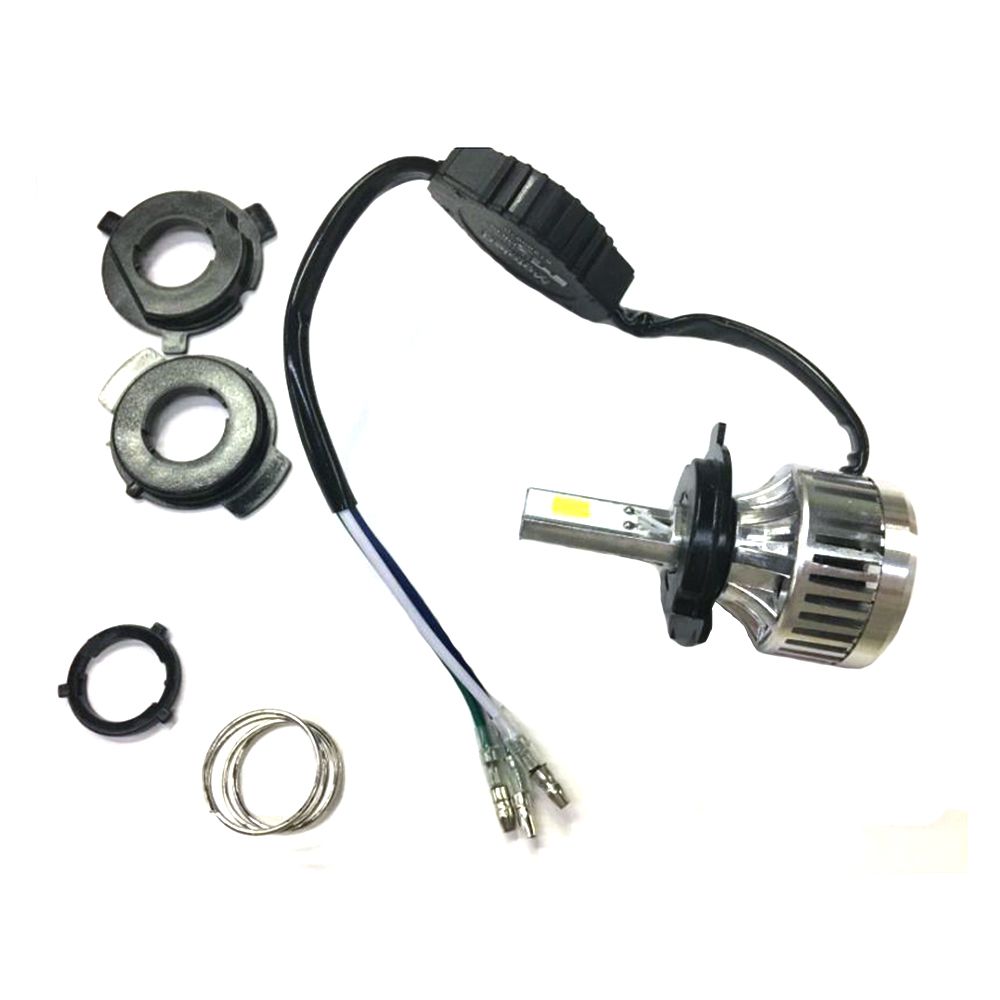 摩托车前大灯机车前照灯摩托车led雾灯强光射灯摩托车改装配件详情图1