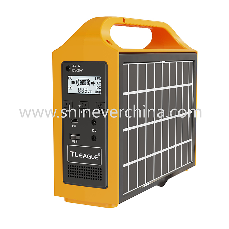 shinever 户外家用便携式储能电源 太阳能板一体蓄电池 500w protable power station详情图1