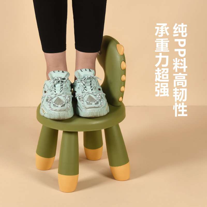 j156-637恐龙靠背椅可爱卡通儿童椅创意靠背椅幼儿园儿童动物椅详情图2