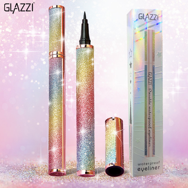 glazzi网红同款星空防水眼线笔速干酷黑不晕染眼线液笔彩妆批发详情图1