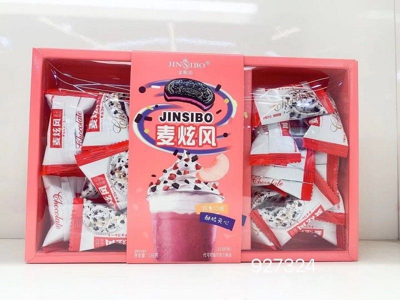 金斯泊麦炫风曲奇巧克力（白桃味）156g*24详情2