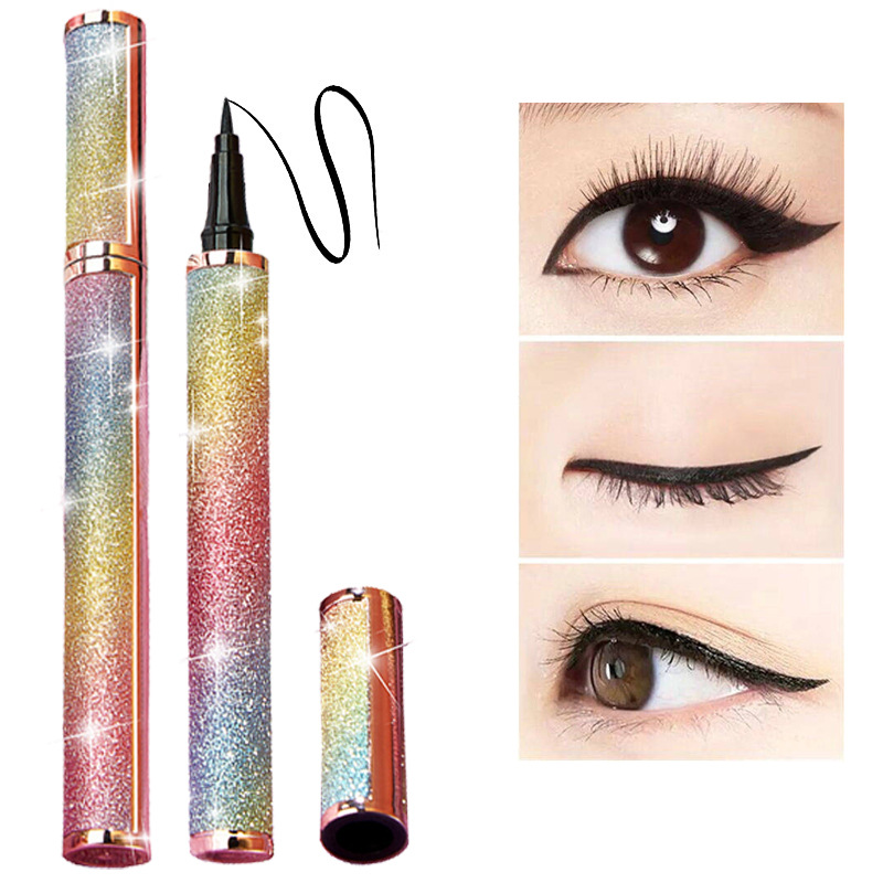 glazzi网红同款星空防水眼线笔速干酷黑不晕染眼线液笔彩妆批发详情图6